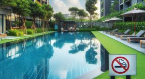se puede prohibir fumar en una piscina comunitaria