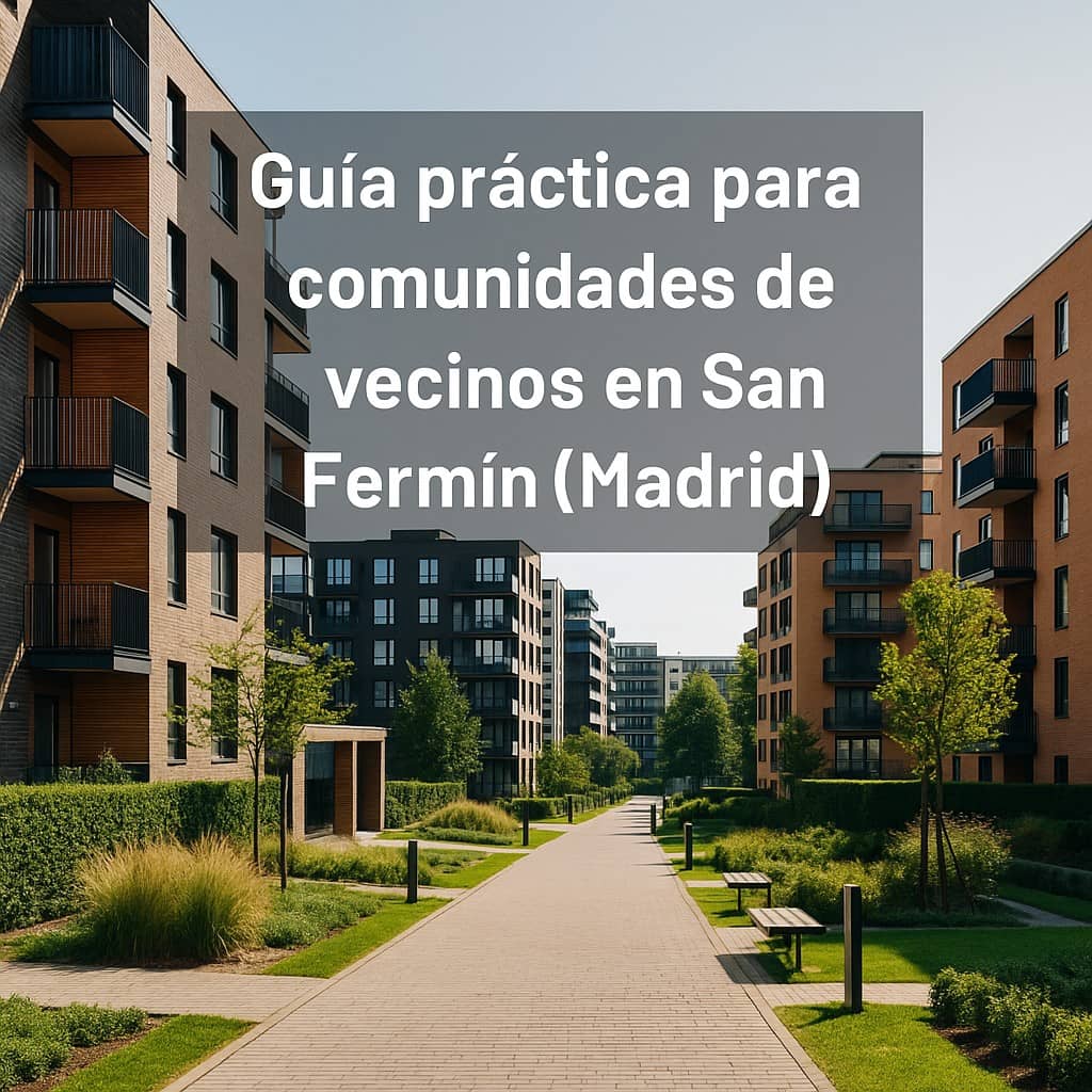 Administrador de fincas en San Fermíb