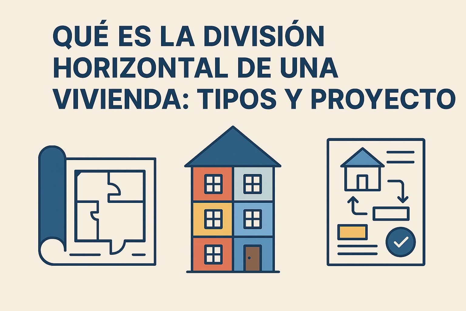 qué es la división horizontal