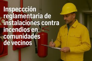 Inspección reglamentaria de instalaciones contra incendios