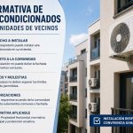 Normativa de aires acondicionados en comunidades de vecinos